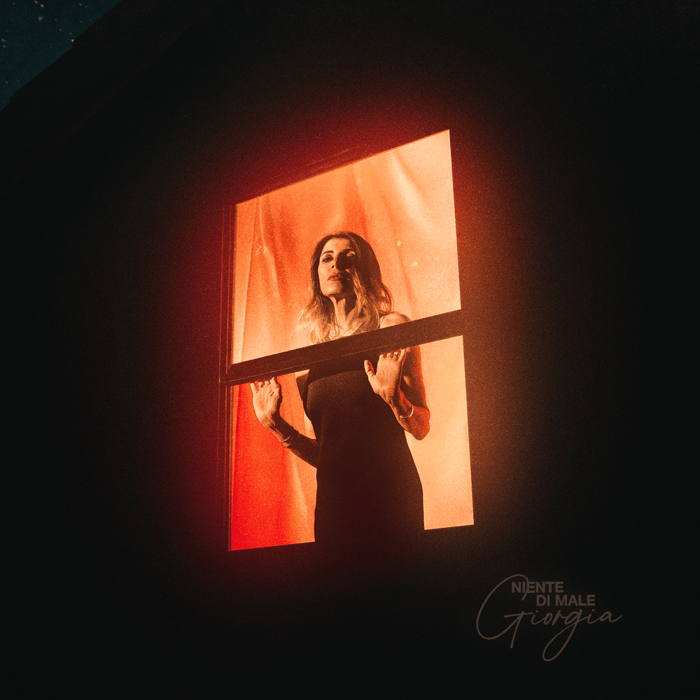 Album cover art for "NIENTE DI MALE" by Giorgia