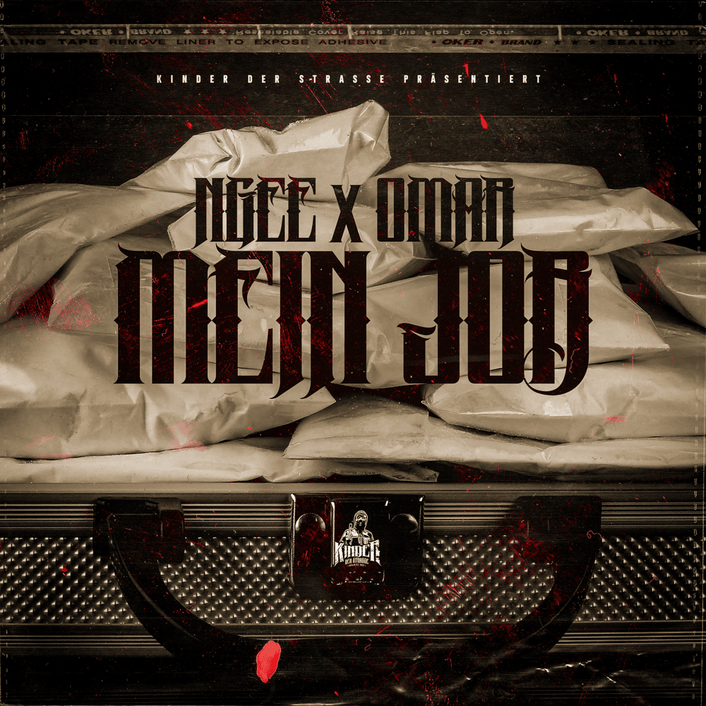 Album cover art for "MEIN JOB" by NGEE