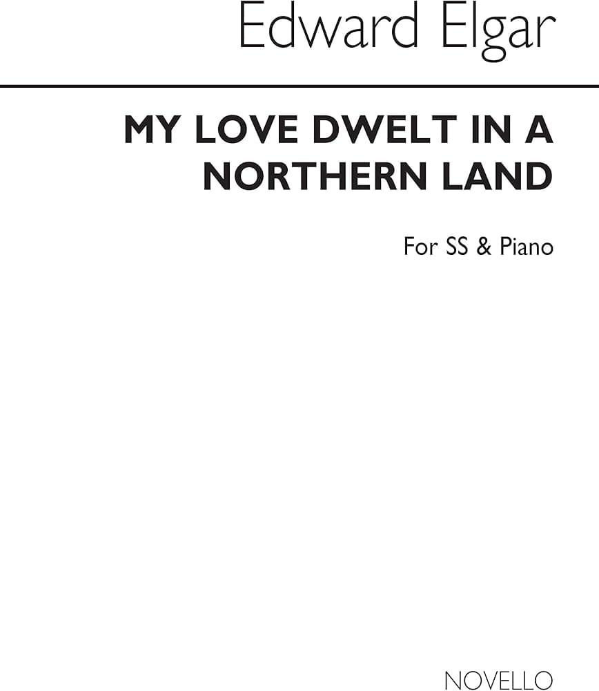 Album cover art for "My love dwelt in a northern land" by Edward Elgar