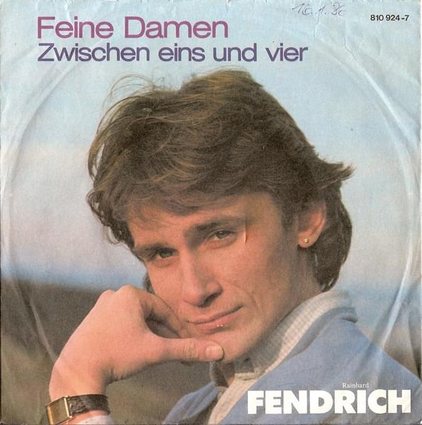 Album cover art for "Feine Damen" by Rainhard Fendrich