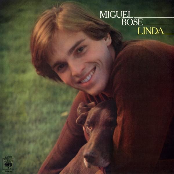 Album cover art for "Amiga" by Miguel Bosé