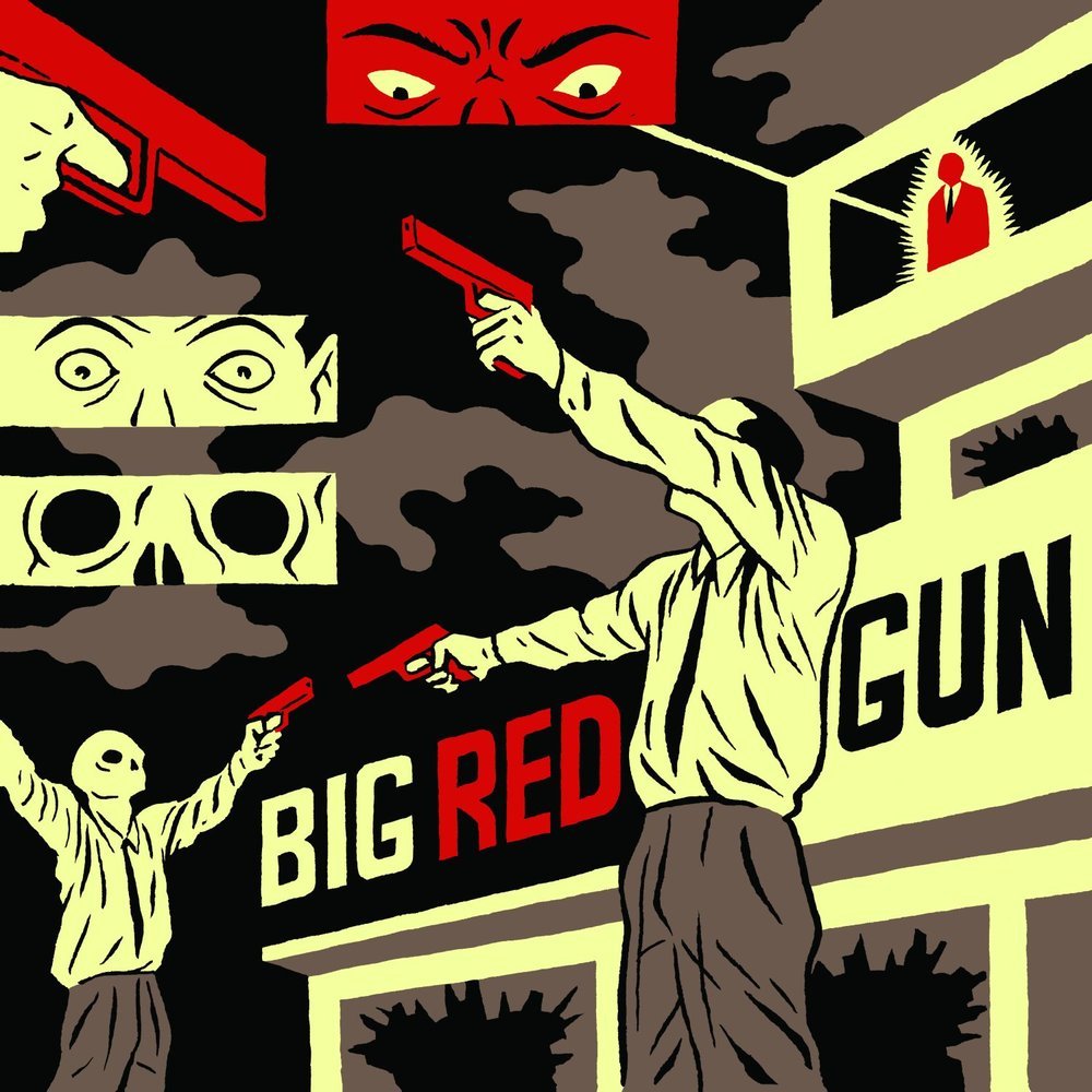 Album cover art for "Big Red Gun" by Billy Talent