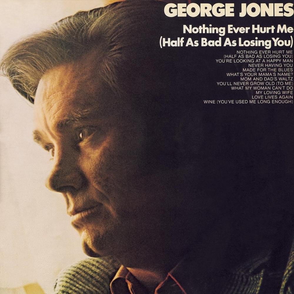 Album cover art for "Love Lives Again" by George Jones
