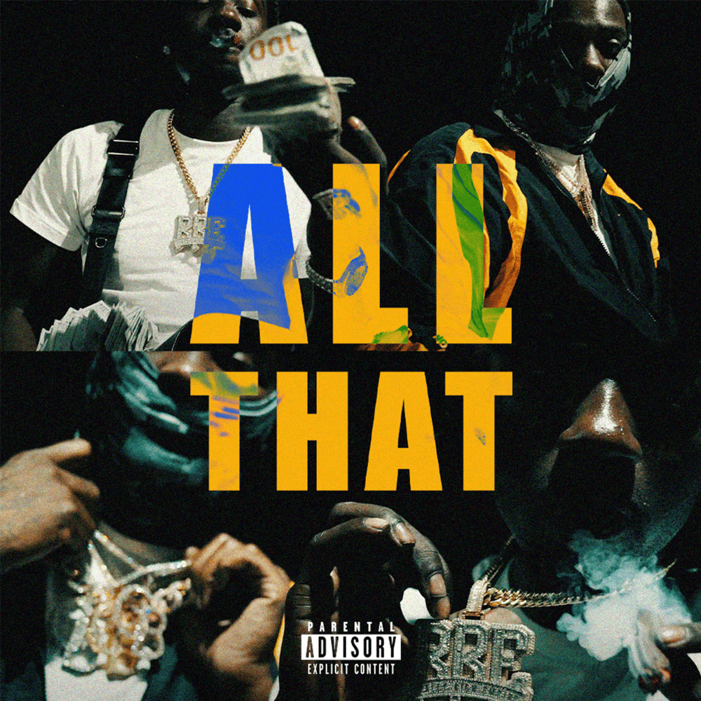 Album cover art for "All That" by Peezy