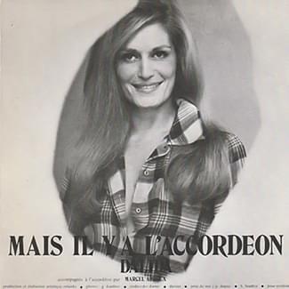 Album cover art for "Mais il y a l’accordéon" by Dalida