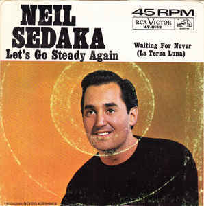 Album cover art for "Waiting For Never" by Neil Sedaka