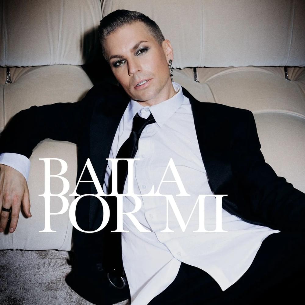 Album cover art for "Baila por mi" by Antti Tuisku
