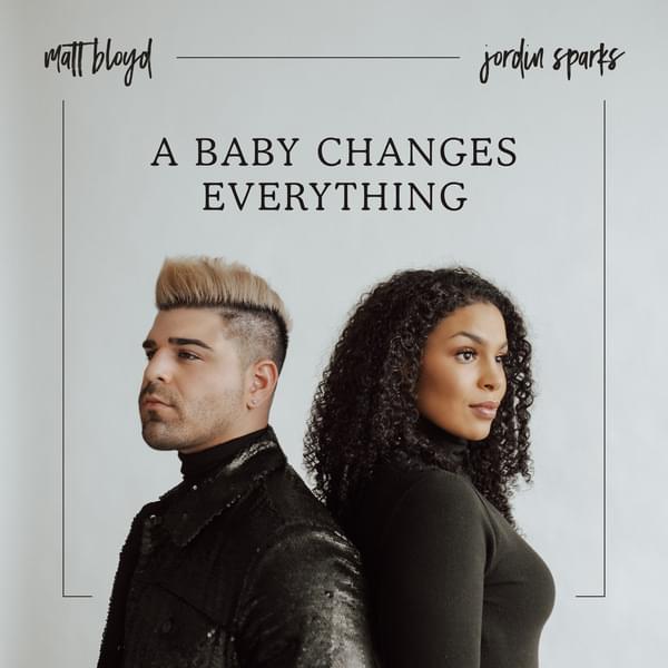 Album cover art for "A Baby Changes Everything" by Matt Bloyd