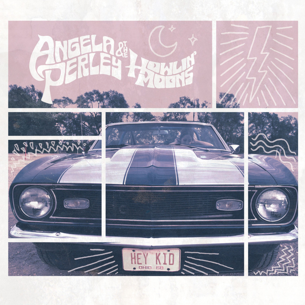 Album cover art for "Hurricane" by Angela Perley & The Howlin’ Moons