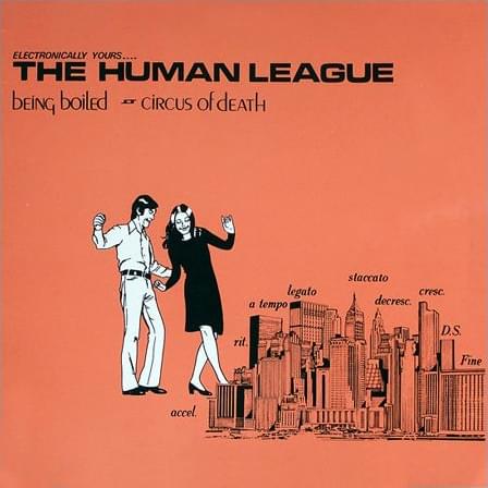 Album cover art for "Being Boiled (Fast Version)" by The Human League