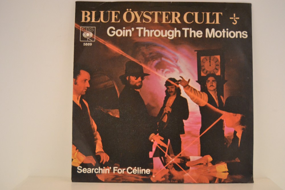 Album cover art for "Searchin’ for Celine" by Blue Öyster Cult