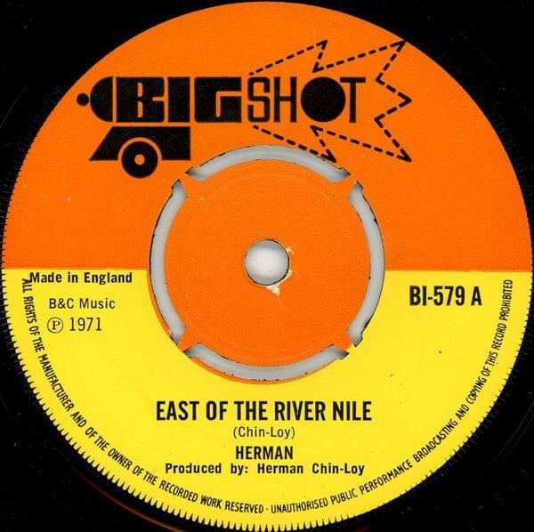 Album cover art for "East of the River Nile" by Augustus Pablo