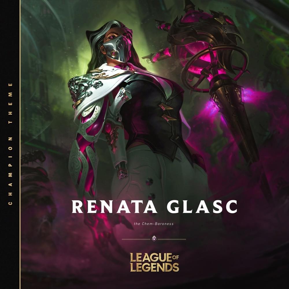Album cover art for "Renata Glasc, The Chem-Baroness" by League of Legends
