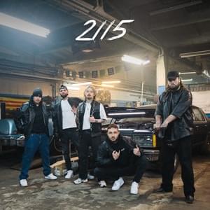 Album cover art for "NA KRAŃCU ŚWIATA" by Drużyna 2115