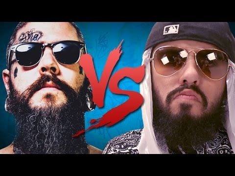 Album cover art for "Batalha de Youtubers: Mussoumano vs Purosso" by MUSSA & Purosso