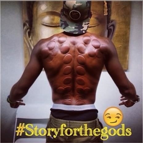 Album cover art for "Story For The Gods" by Olamide