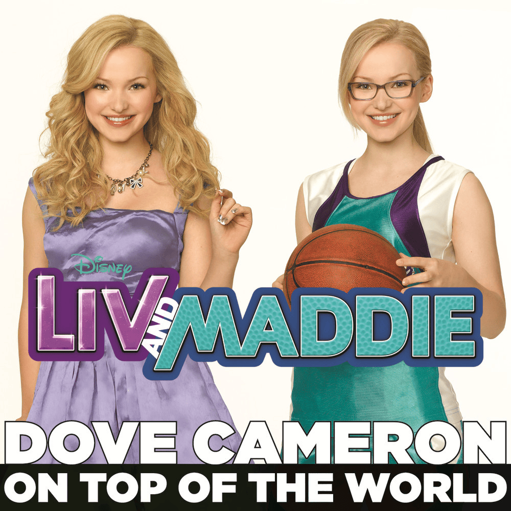 Album cover art for "On Top of the World" by Dove Cameron