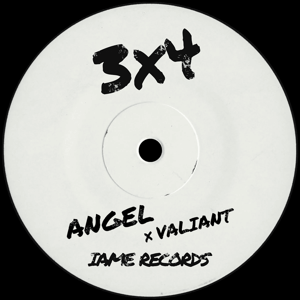 Album cover art for "3x4" by Angel & Valiant