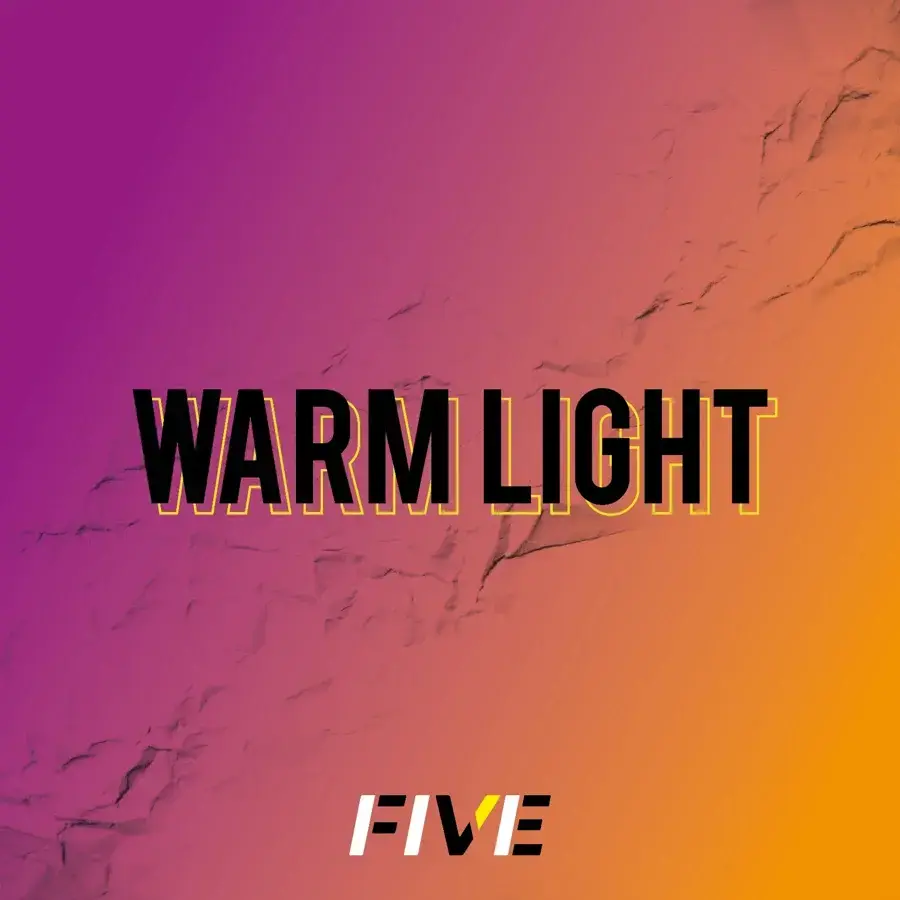 Album cover art for "Warm Light" by Five