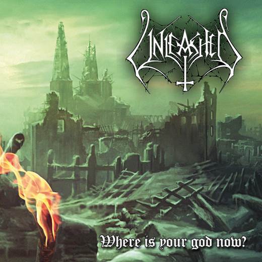 Album cover art for "Where Is Your God Now?" by Unleashed