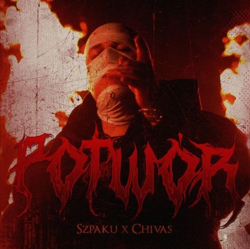 Album cover art for "Potwór" by Szpaku & Chivas