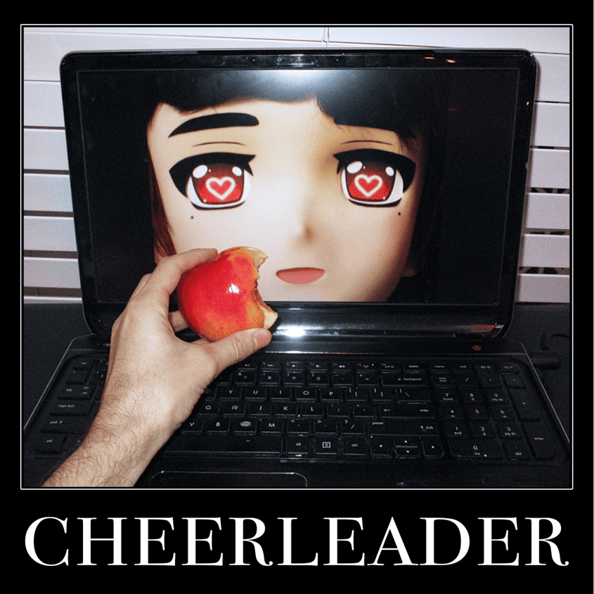 Album cover art for "Cheerleader" by Rika Miku