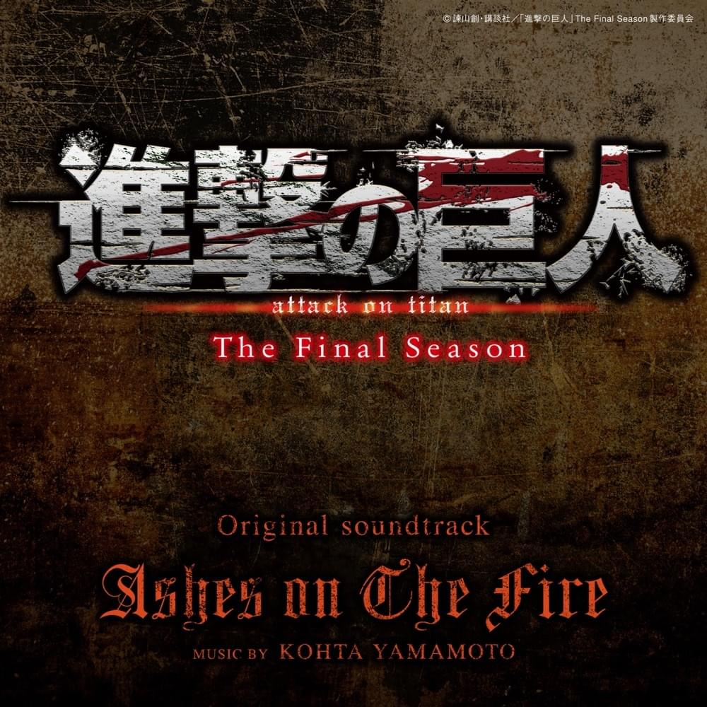 Album cover art for "Ashes on The Fire" by KOHTA YAMAMOTO