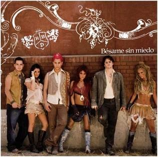 Album cover art for "Bésame Sin Miedo" by RBD