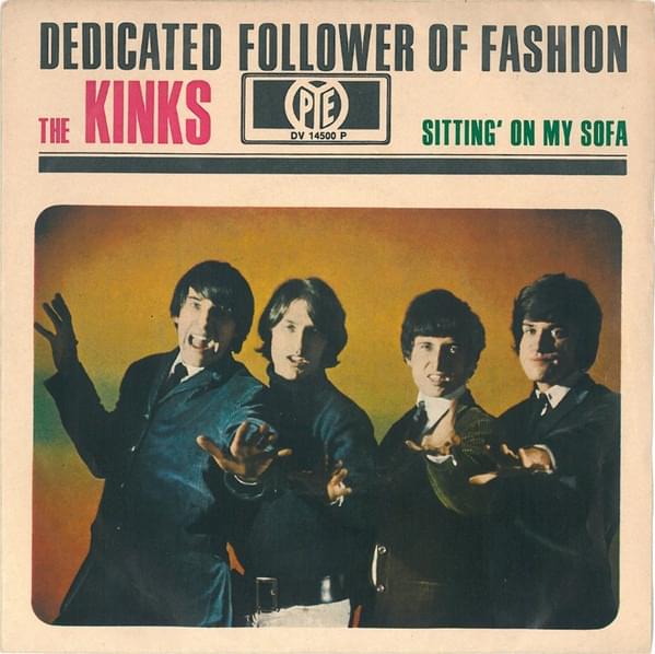 Album cover art for "Sittin’ on My Sofa" by The Kinks