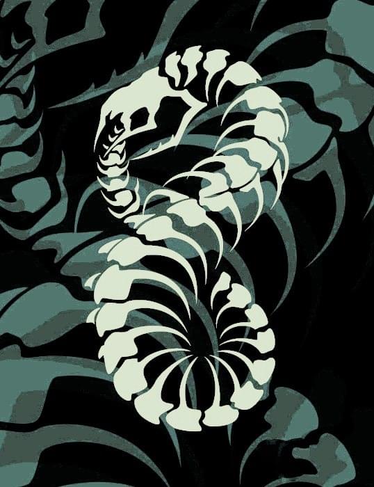 Album cover art for "Уроборос (Ouroboros)" by Ка тет (Ka tet)