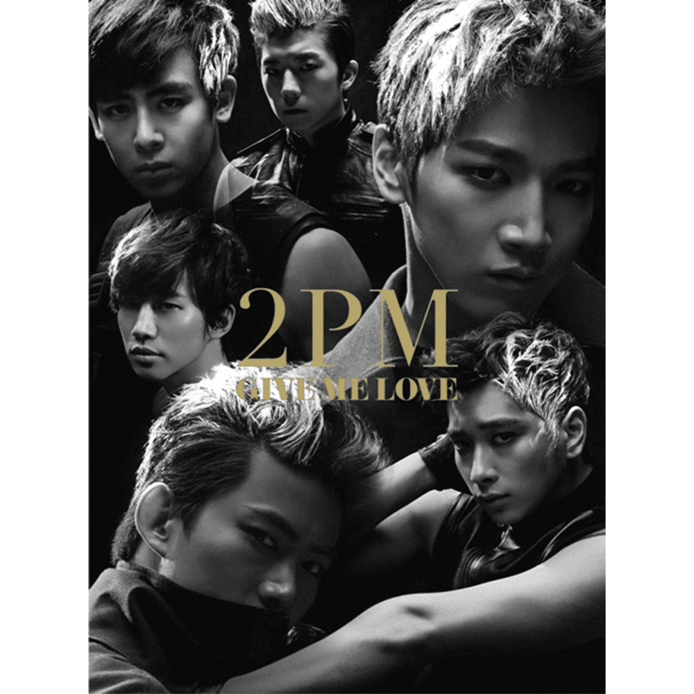 Album cover art for "Falling in Love" by 2PM (투피엠)