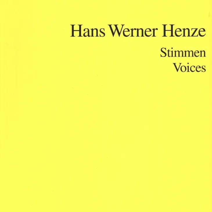 Heimkehr by Hans Werner Henze