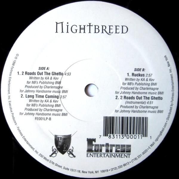 Album cover art for "Long Time Coming" by Nightbreed