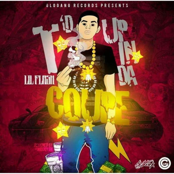 Album cover art for "Run Into Sum" by Lil Flash