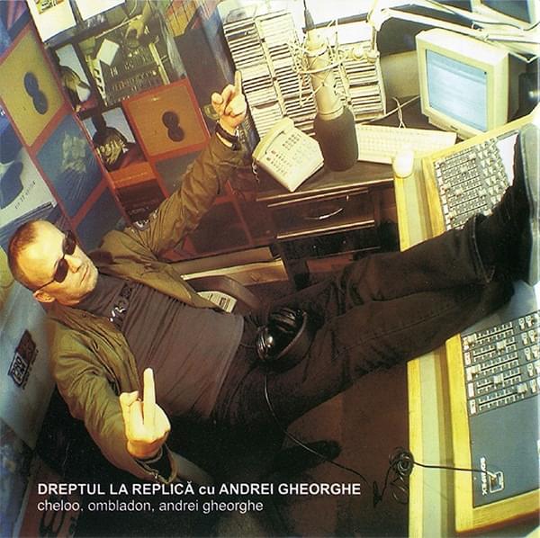 Album cover art for "Dreptul la replică" by Paraziții & Andrei Gheorghe