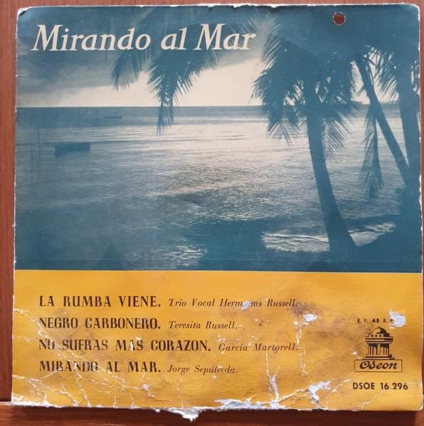 Album cover art for "Mirando Al Mar" by Jorge sepúlveda (Artist)