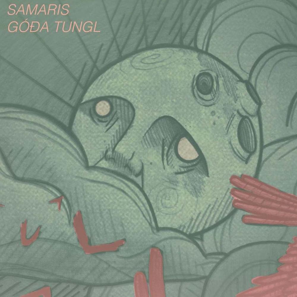 Album cover art for "Góða tungl" by Samaris