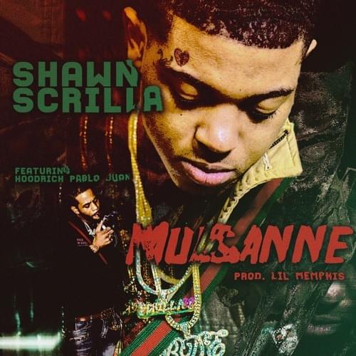 Album cover art for "Mulsanne" by Shawn Scrilla & Hoodrich Pablo Juan