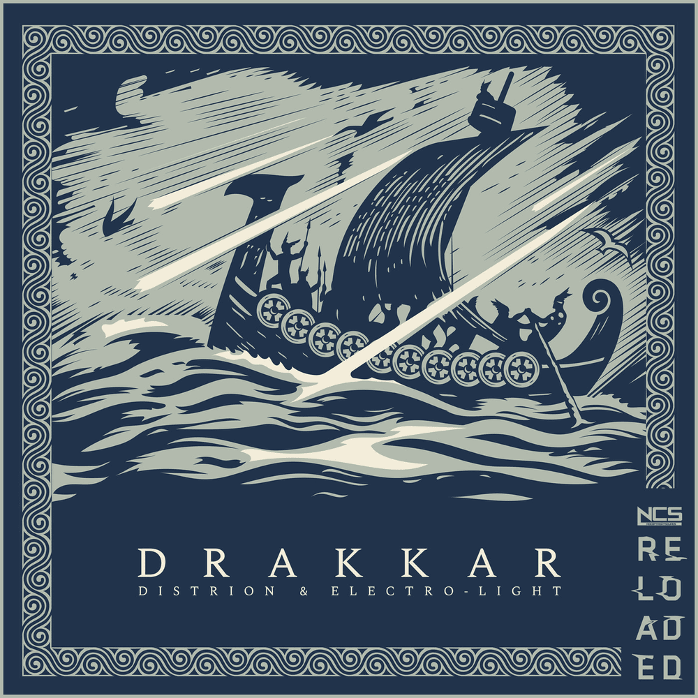 Album cover art for "Drakkar" by Distrion