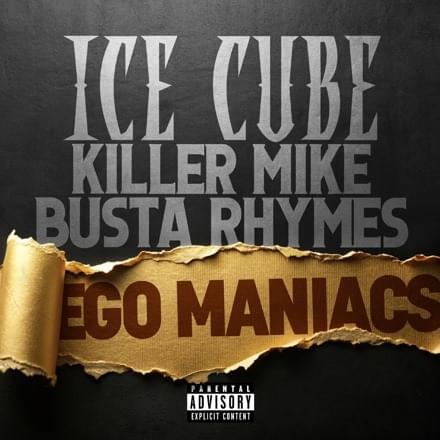 Album cover art for "Ego Maniacs" by Ice Cube