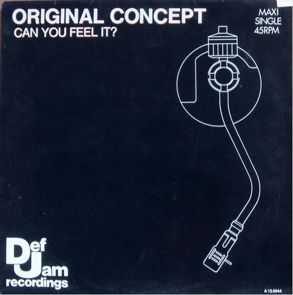 Album cover art for "Can You Feel It?" by Original Concept