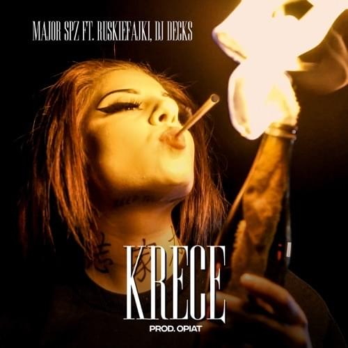 Album cover art for "Kręcę" by Major SPZ & RUSKIEFAJKI & DJ Decks