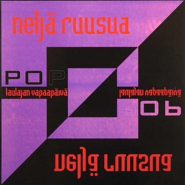 Album cover art for "Poplaulajan vapaapäivä" by Neljä Ruusua