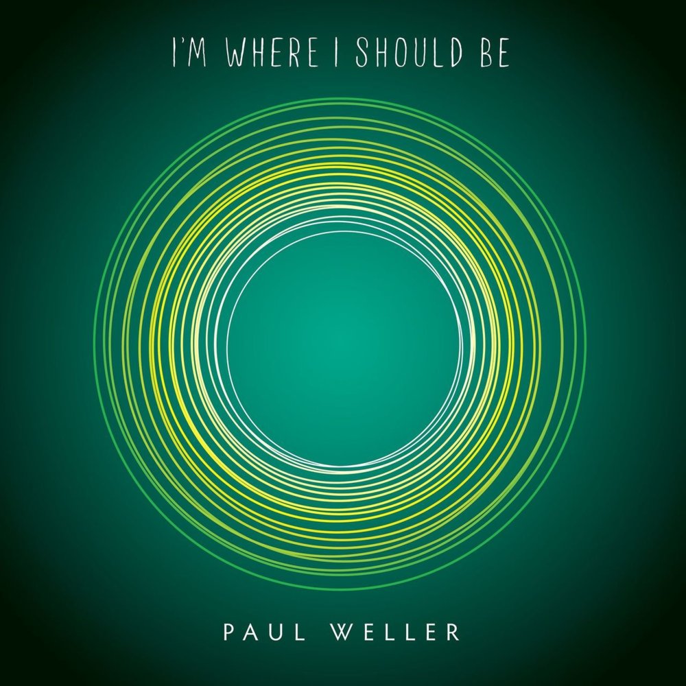 Album cover art for "I’m Where I Should Be" by Paul Weller