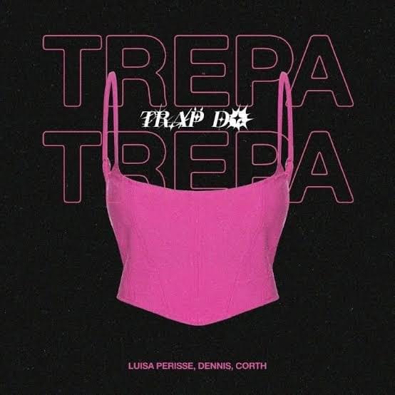 Album cover art for "Trap do Trepa Trepa" by Luísa Périssé