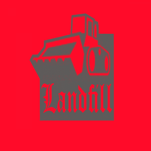 Album cover art for "The Sinister On The Left" by Landfill