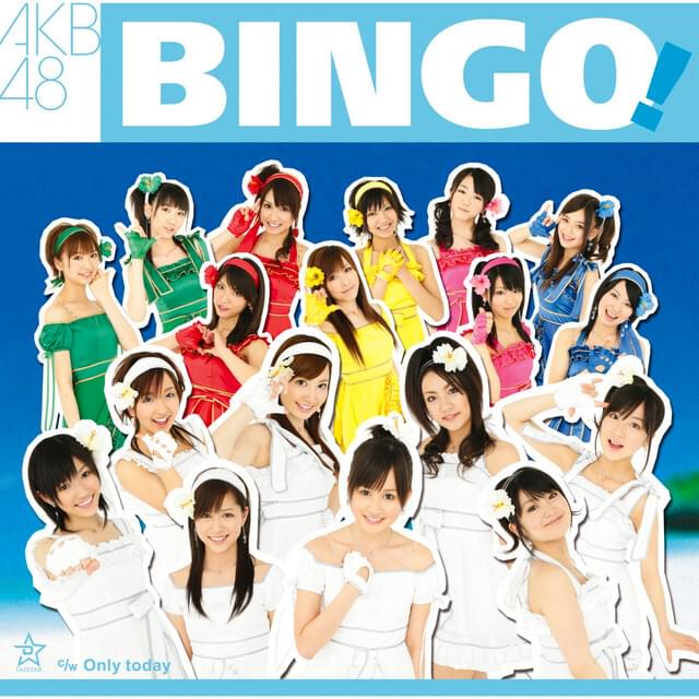 Album cover art for "BINGO!" by AKB48