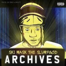 Album cover art for "Spits" by Ski Mask the Slump God