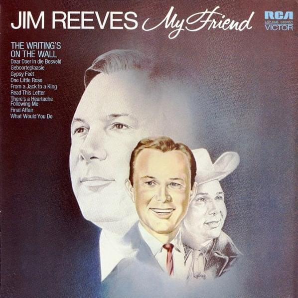 Album cover art for "Read This Letter" by Jim Reeves