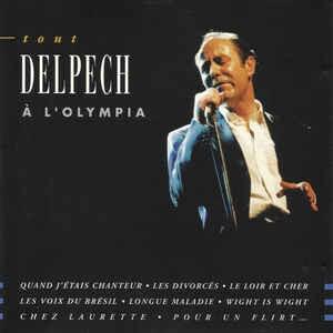 Album cover art for "Les Divorcés" by Michel Delpech